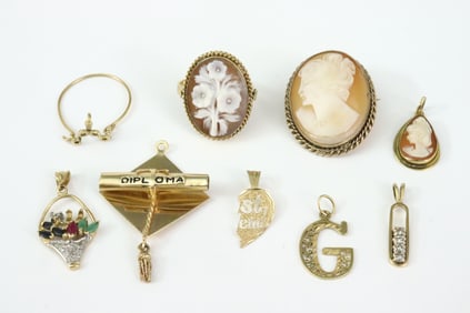 (9) PIECE GOLD JEWELRY GROUP
