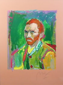 PETER MAX SERIGRAPH - VAN GOGH