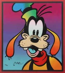 PETER MAX SERIGRAPH - GOOFY