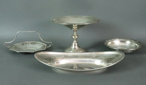 (4) PIECE STERLING TABLEWARE GROUP