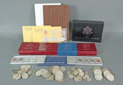 DIVERSE GROUP OF US SILVER COINS