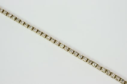 14K DIAMOND TENNIS BRACELET