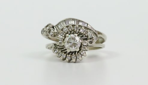 14K DIAMOND WEDDING RING