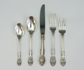 (66) PIECE GORHAM STERLING FLATWARE SERVICE