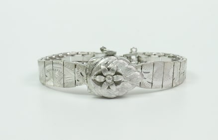 LADIES PANTO 14K COVERED BRACELET WATCH