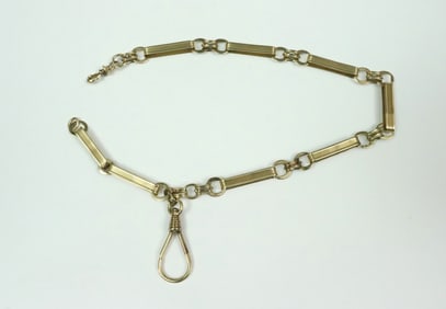 14K VINTAGE WATCH CHAIN