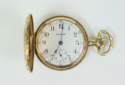 LADIES 14K WALTHAM POCKET WATCH