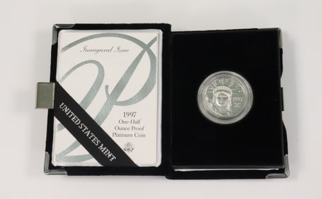 1997-W AMERICAN EAGLE PROOF $50 PLATINUM COIN