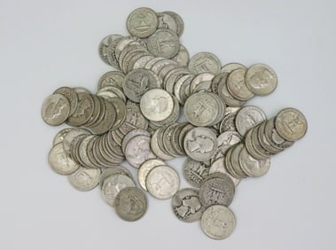 (112) US SILVER QUARTERS
