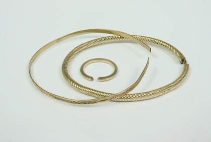 (3) PIECE 14K SCRAP GOLD GROUP