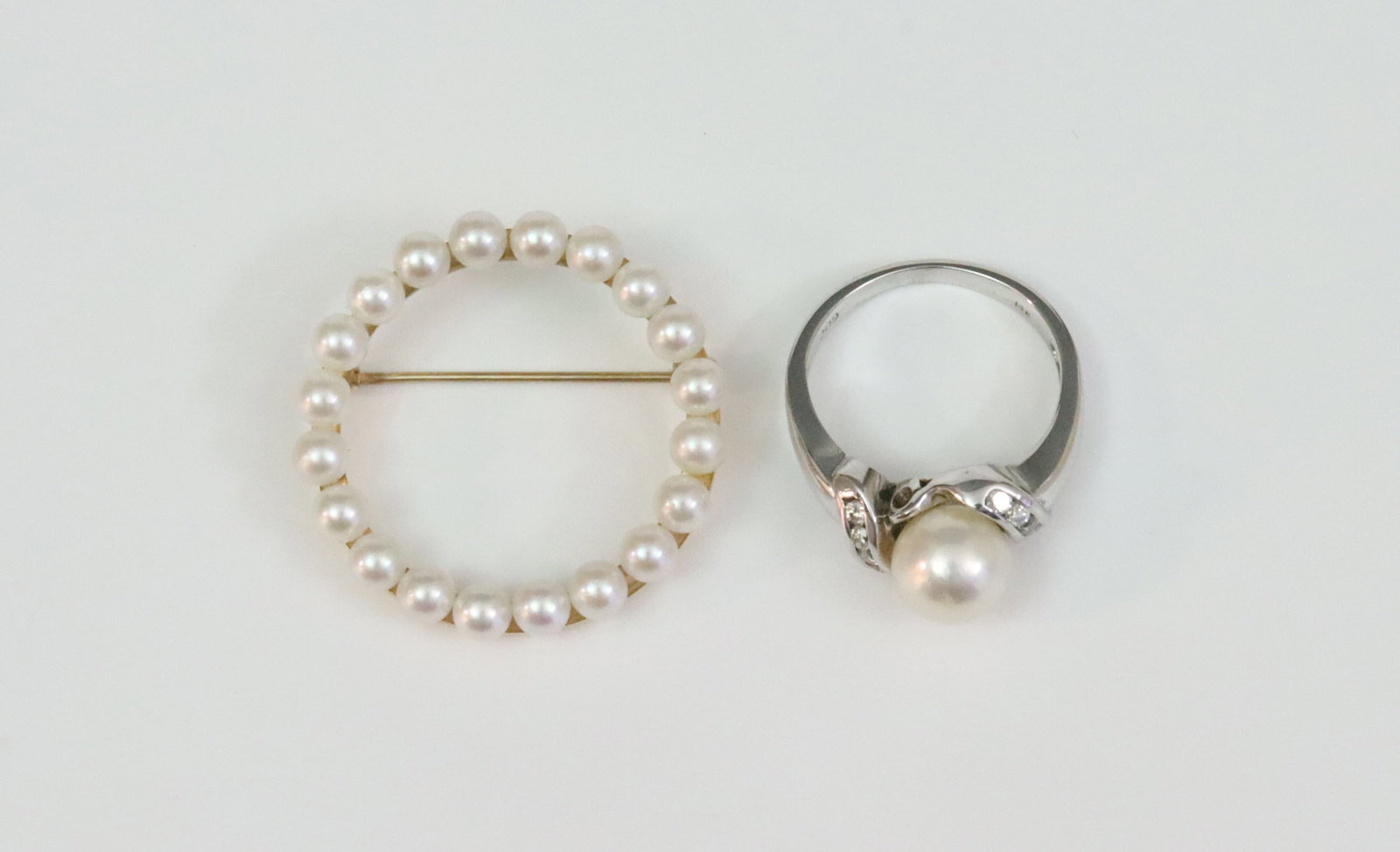 (2) PIECE 14K CULTURED PEARL GROUP (1 of 4)