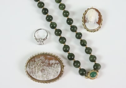(4) PIECE 14K ESTATE JEWELRY GROUP