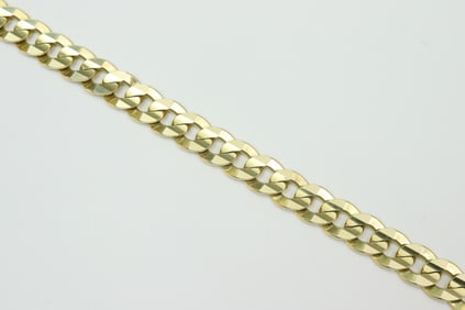 14K ITALIAN CABLE LINK BRACELET