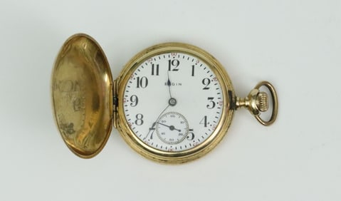 LADIES 14K ELGIN POCKET WATCH