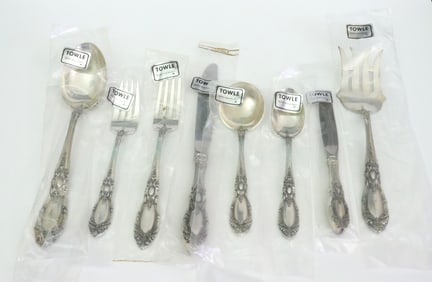 (53) PIECE TOWLE STERLING FLATWARE SERVICE