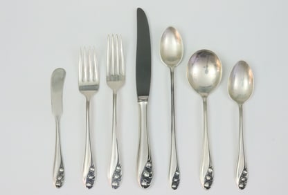 (57) PIECE GORHAM STERLING FLATWARE SERVICE