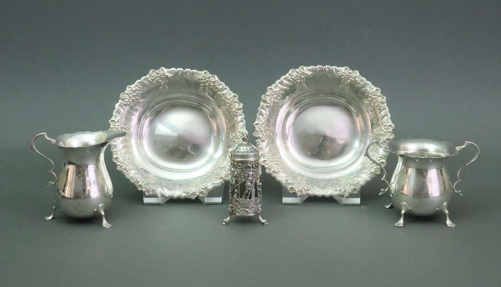 (5) SILVER TABLE ARTICLES INCLUDING TIFFANY (1 of 4)