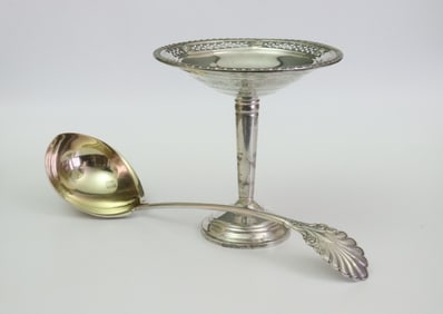 (2) PIECE SILVER TABLEWARE GROUP