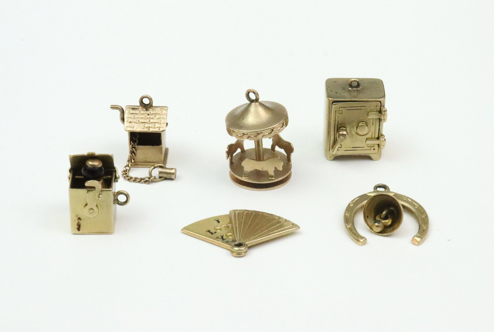 (6) ARTICULATED 14K CHARMS (1 of 2)