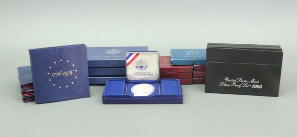 (19) US PROOF & UNCIRCULATED COINS & SETS