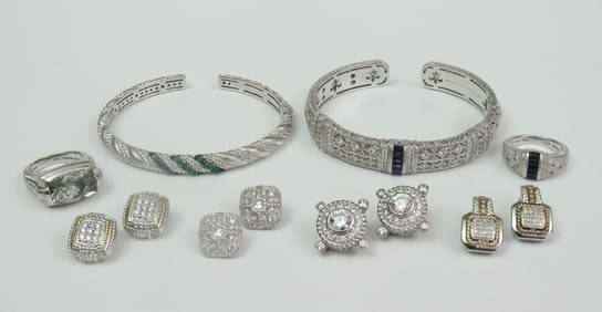 (7) PC JUDITH RIPKA STERLING JEWELRY GROUP +1
