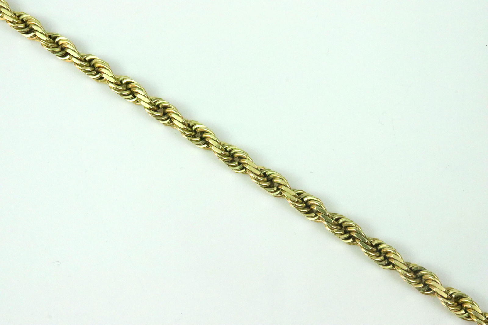 14K ROPE LINK BRACELET - 2