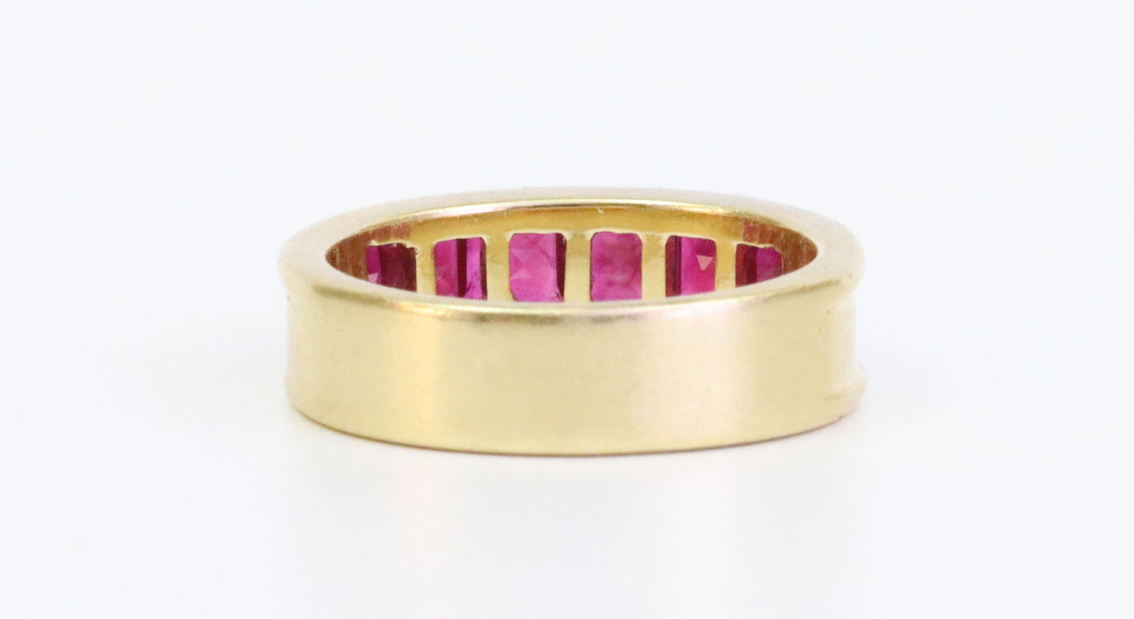 18K RUBY BAND - 3