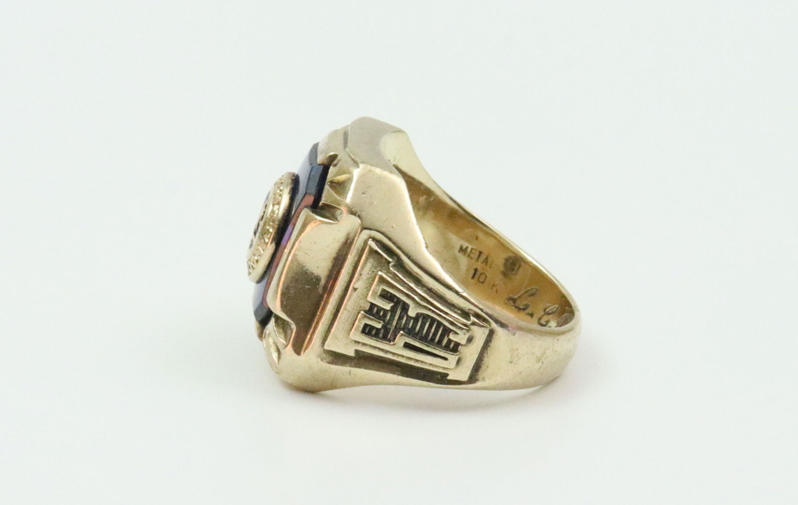 1963 10K HIGH SCHOOL RING - 2