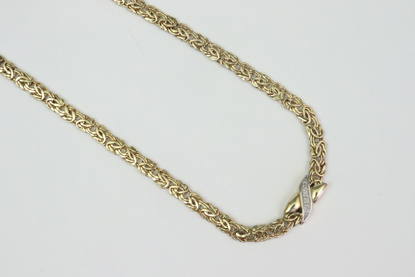 14K BYZANTINE NECKLACE - 2