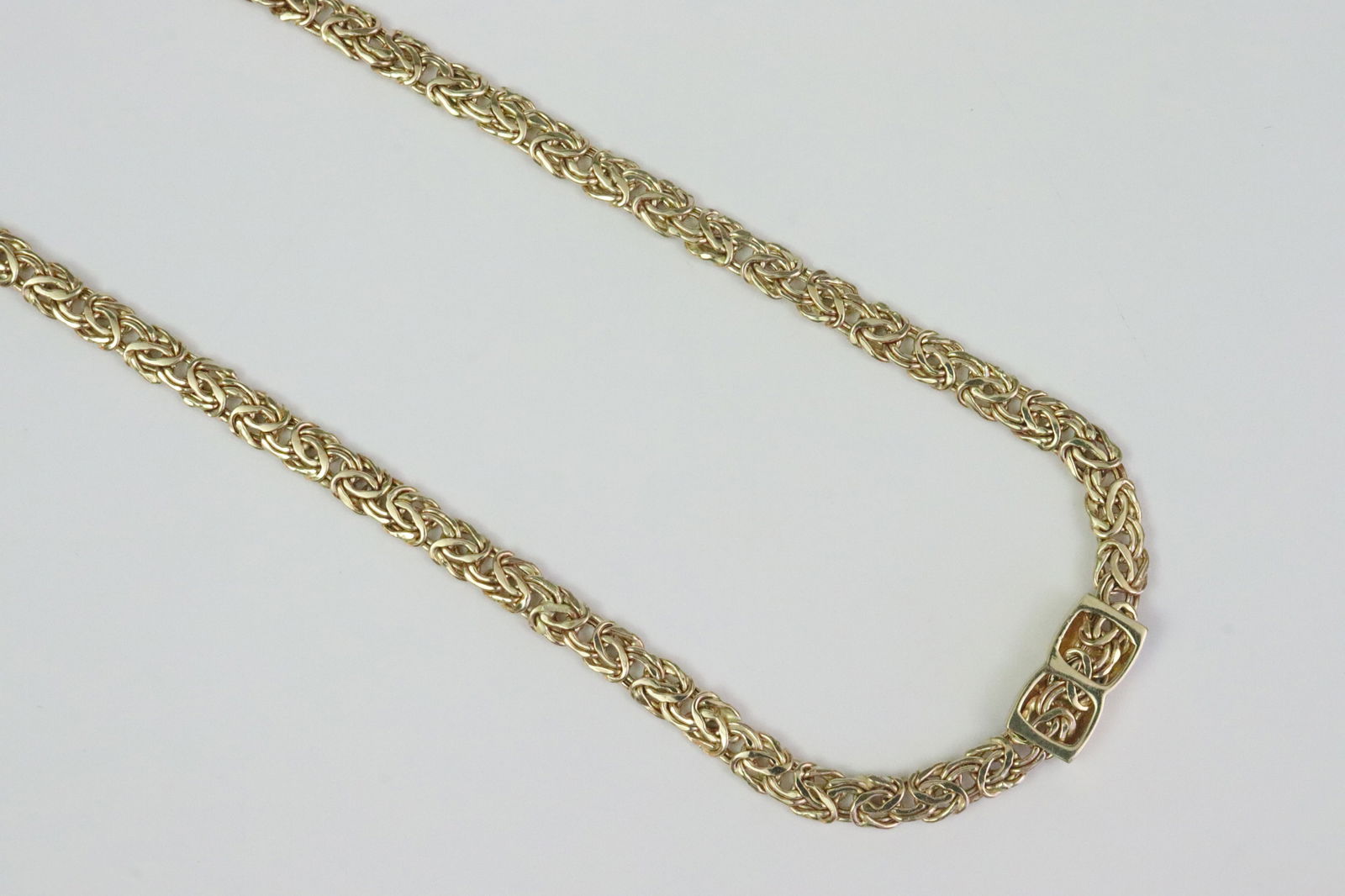 14K BYZANTINE NECKLACE - 4