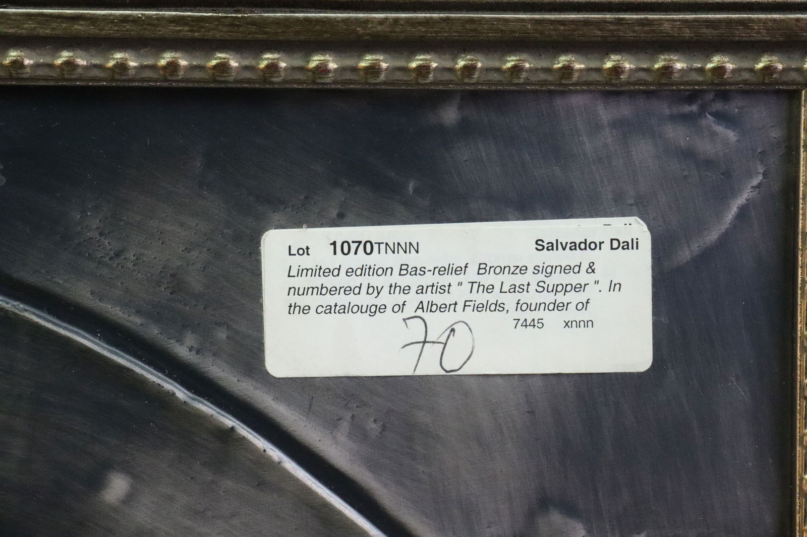 AFTER SALVADOR DALI - THE LAST SUPPER - 5