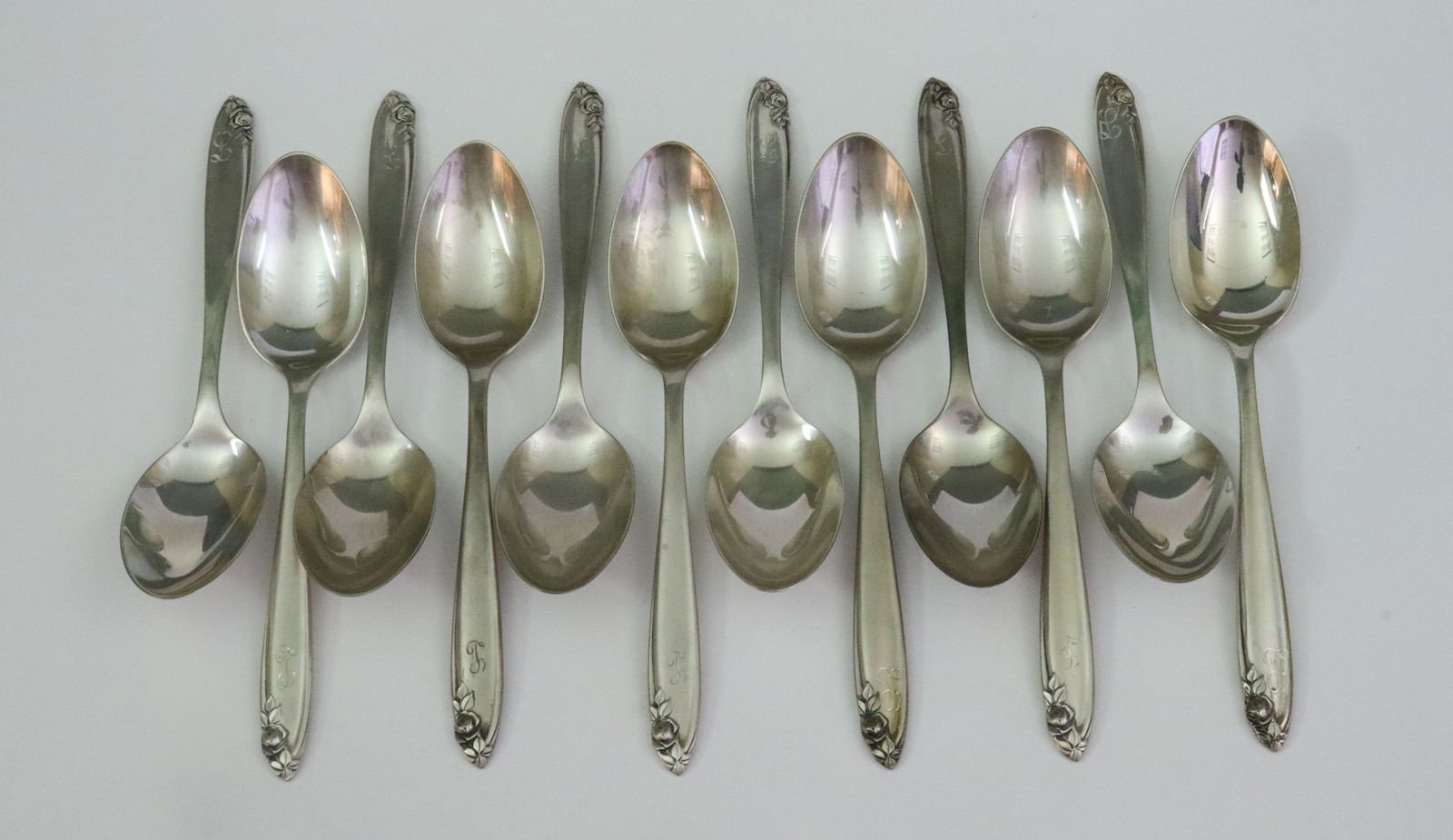 (24) STERLING TEASPOONS - VARIOUS PATTERN SETS (1 of 3)