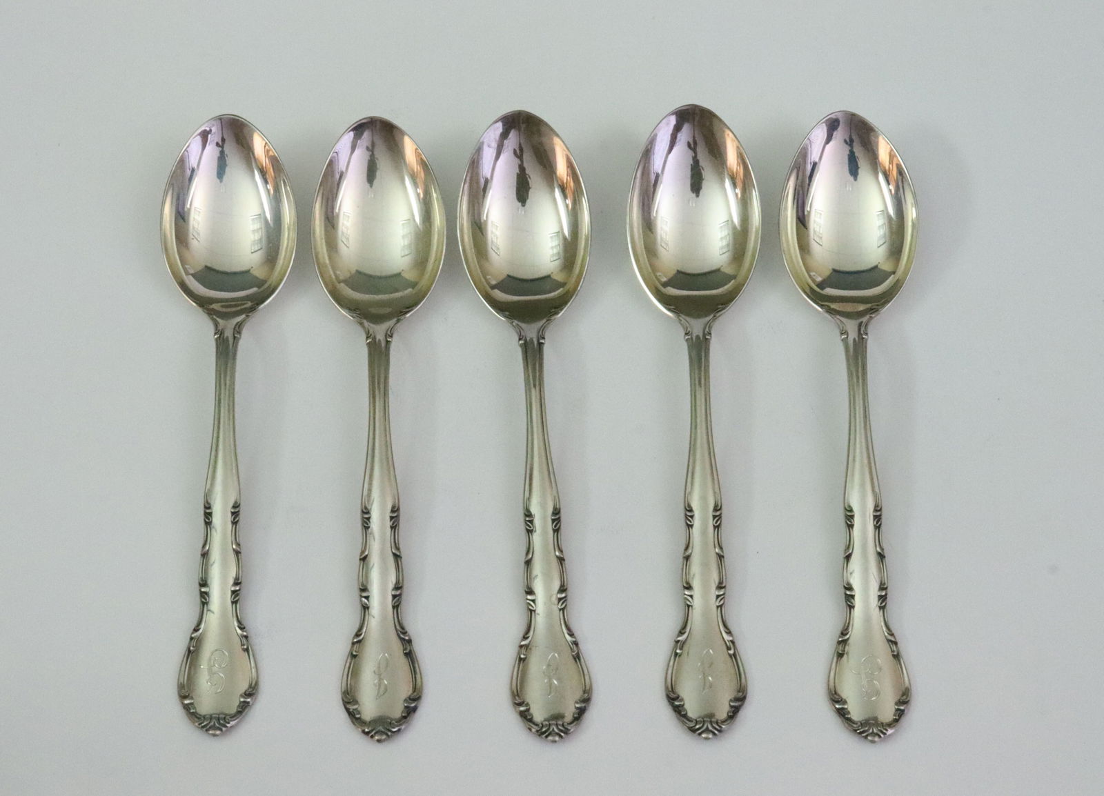 (24) STERLING TEASPOONS - VARIOUS PATTERN SETS - 3