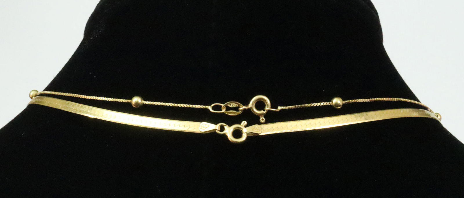 (2) 18K ITALIAN NECKCHAINS - 2