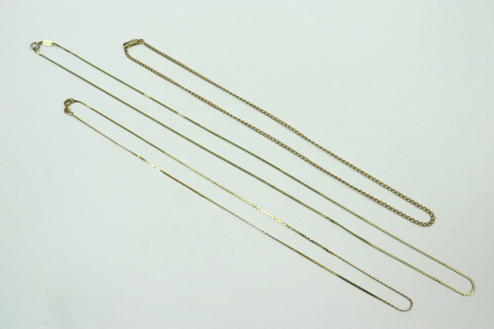 (3) 14K NECKCHAINS - 3