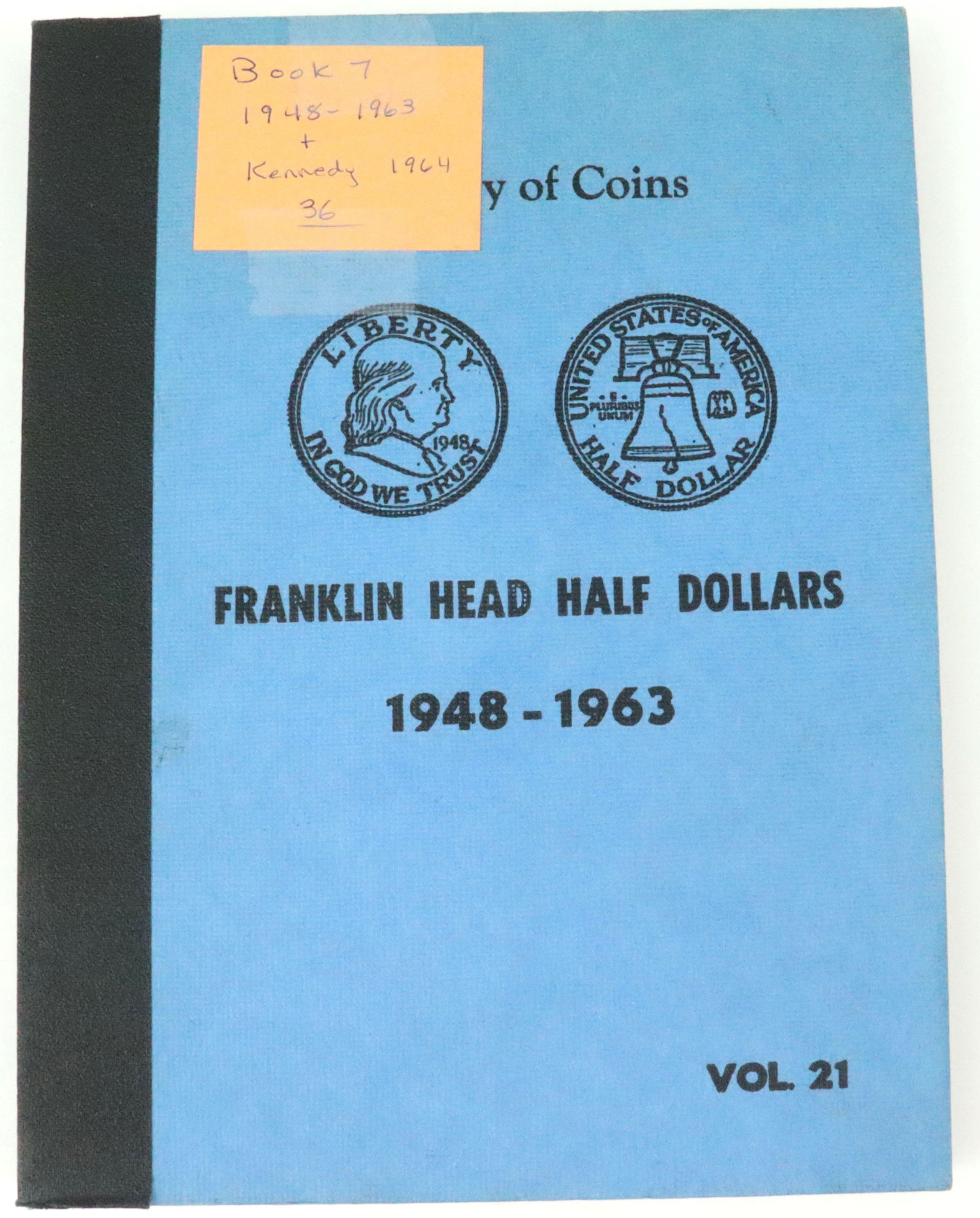 COMPLETE SET OF 35 US SILVER FRANKLIN HALF DOLLARS (1 of 4)
