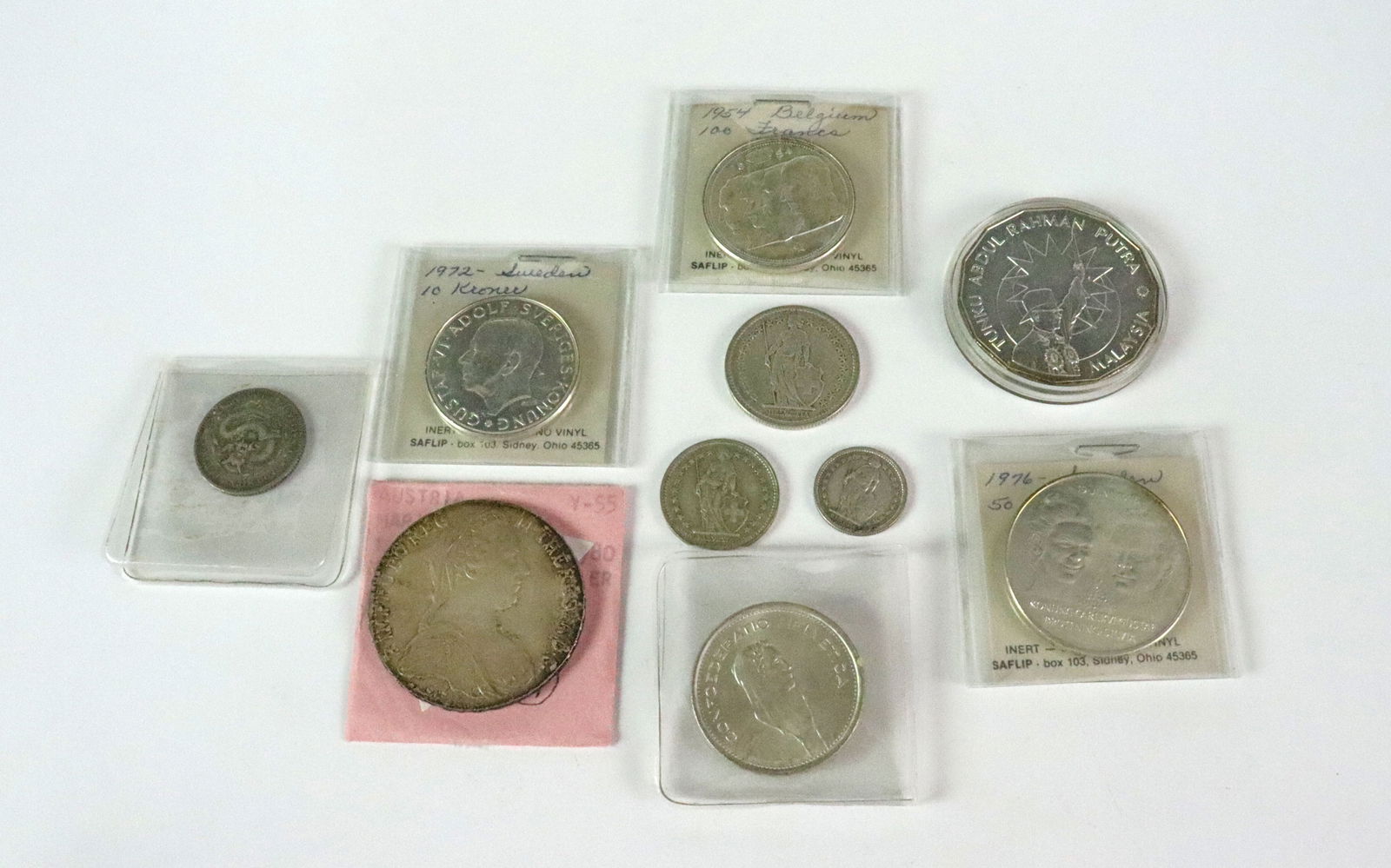 (18) INTERNATIONAL SILVER COINS - 2