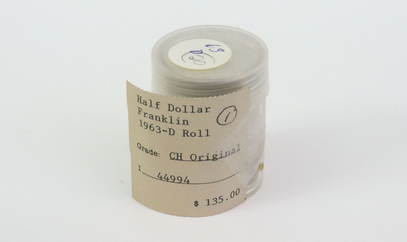 (20) 1963-D BENJAMIN FRANKLIN SILVER HALF DOLLARS - 2