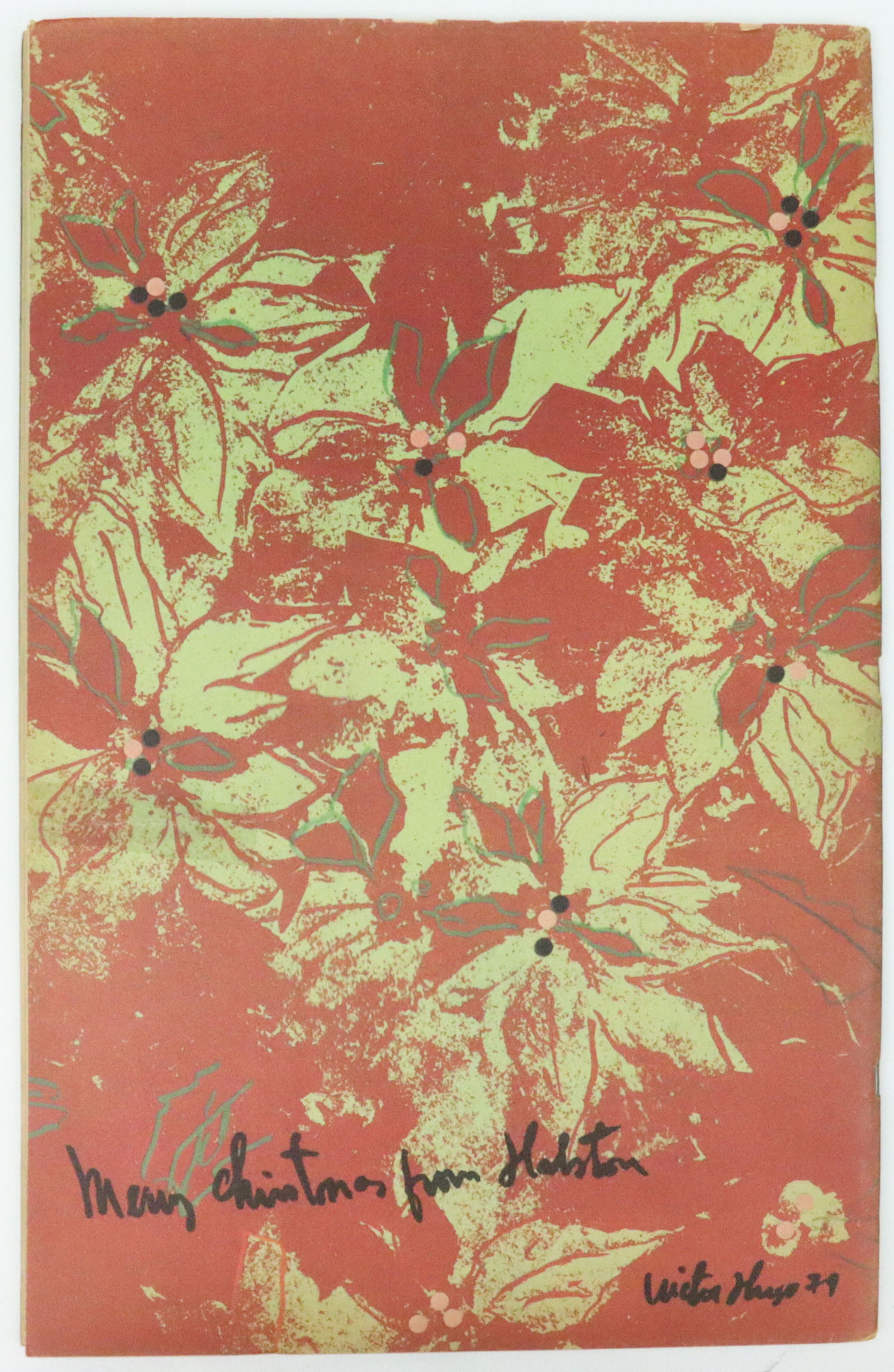 ANDY WARHOL SIGNED INTERVIEW MAGAZINE - 2