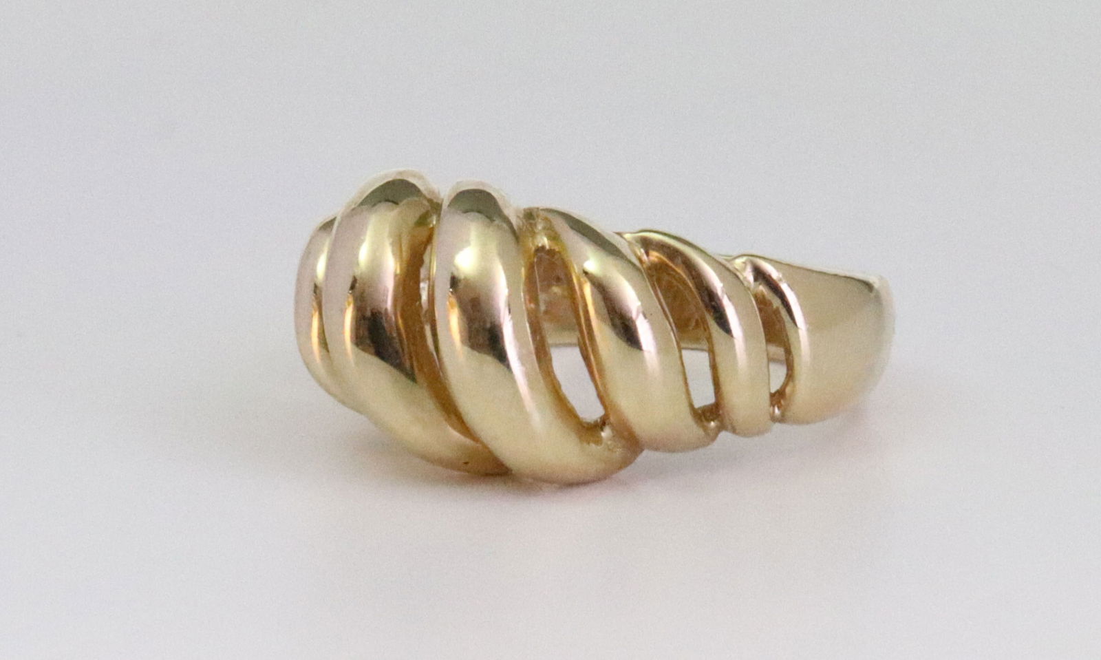 14K DOME RING - 2