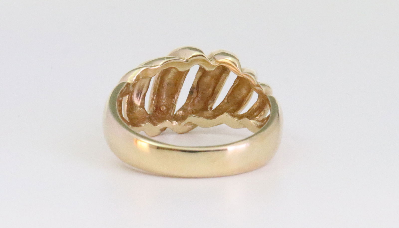14K DOME RING - 4