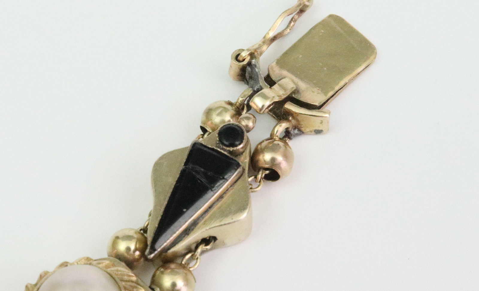 14K MULTI GEMSTONE SLIDE BRACELET - 7