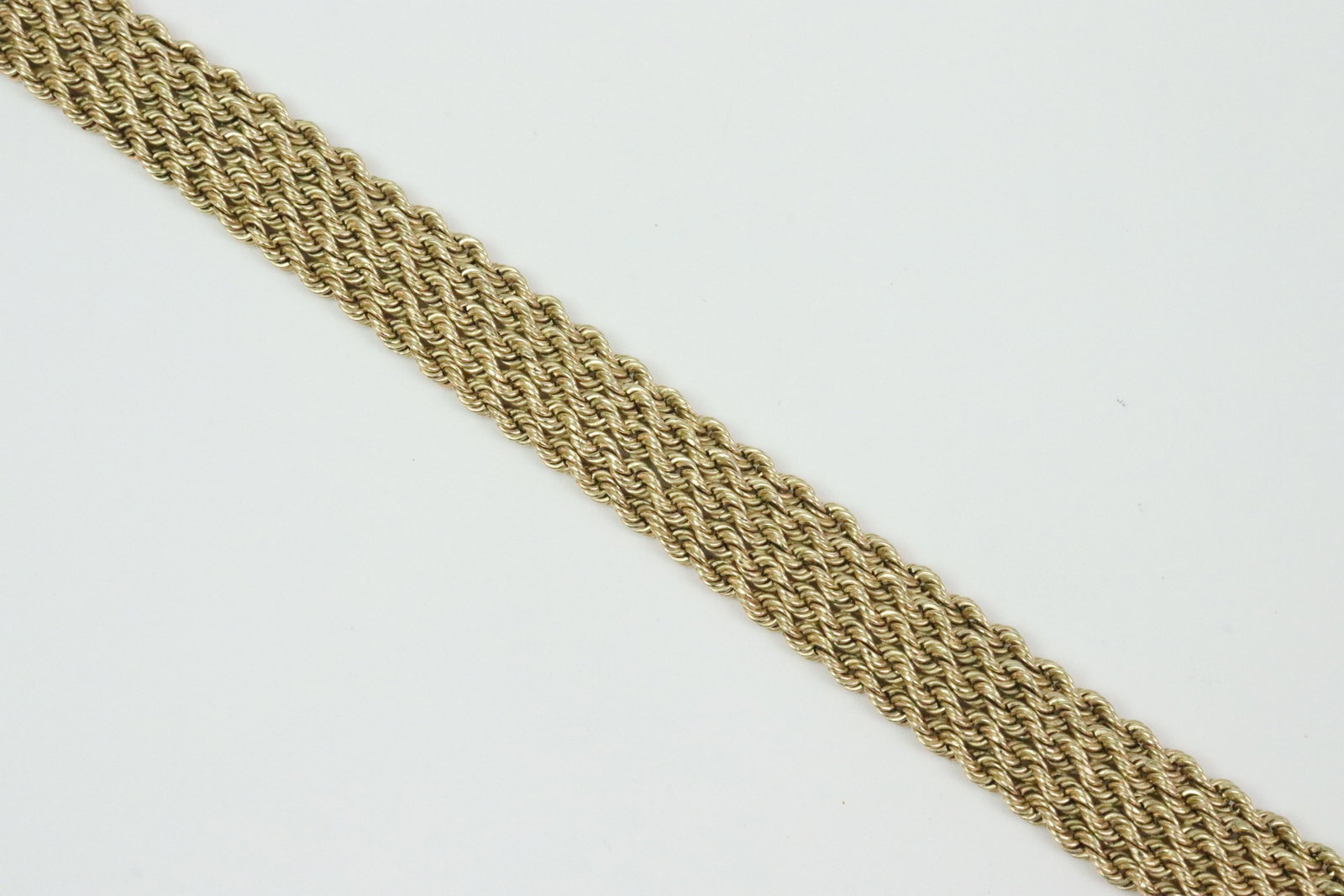 14K ROPE MESH BRACELET - 2
