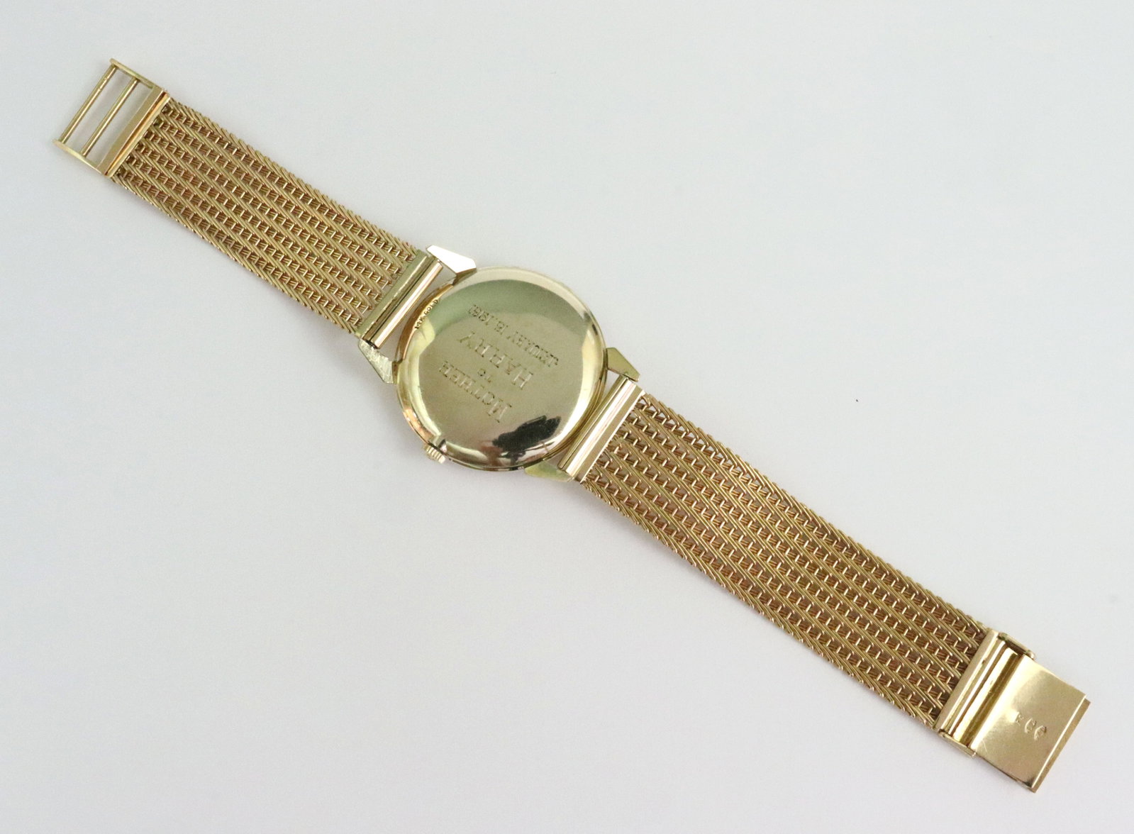 VINTAGE OMEGA 14K/18K BRACELET WATCH - 4