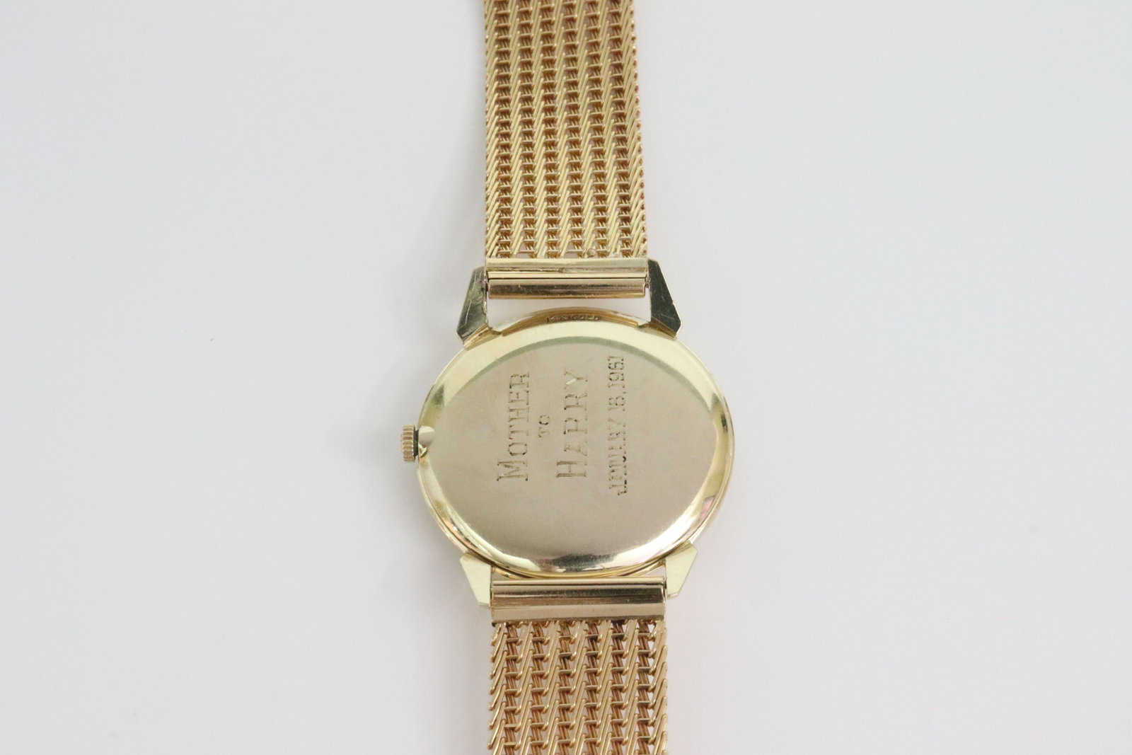 VINTAGE OMEGA 14K/18K BRACELET WATCH - 5