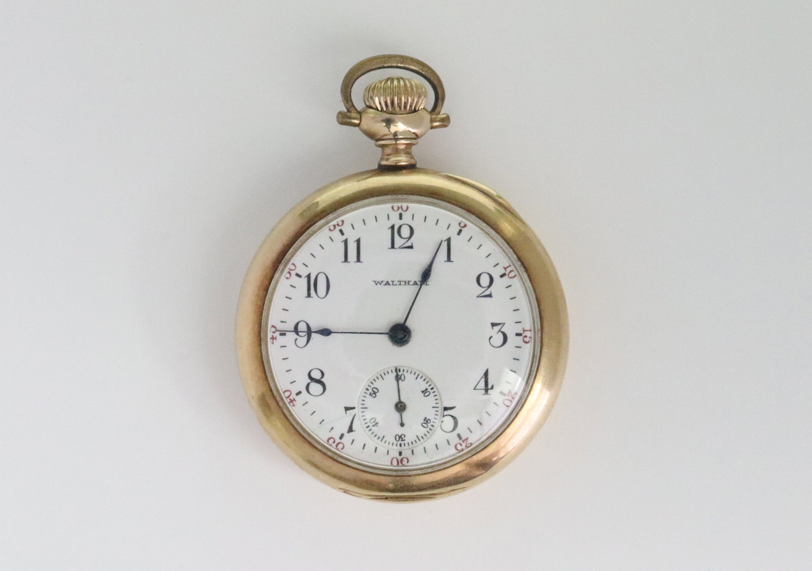 LADIES 14K WALTHAM POCKET WATCH (1 of 3)