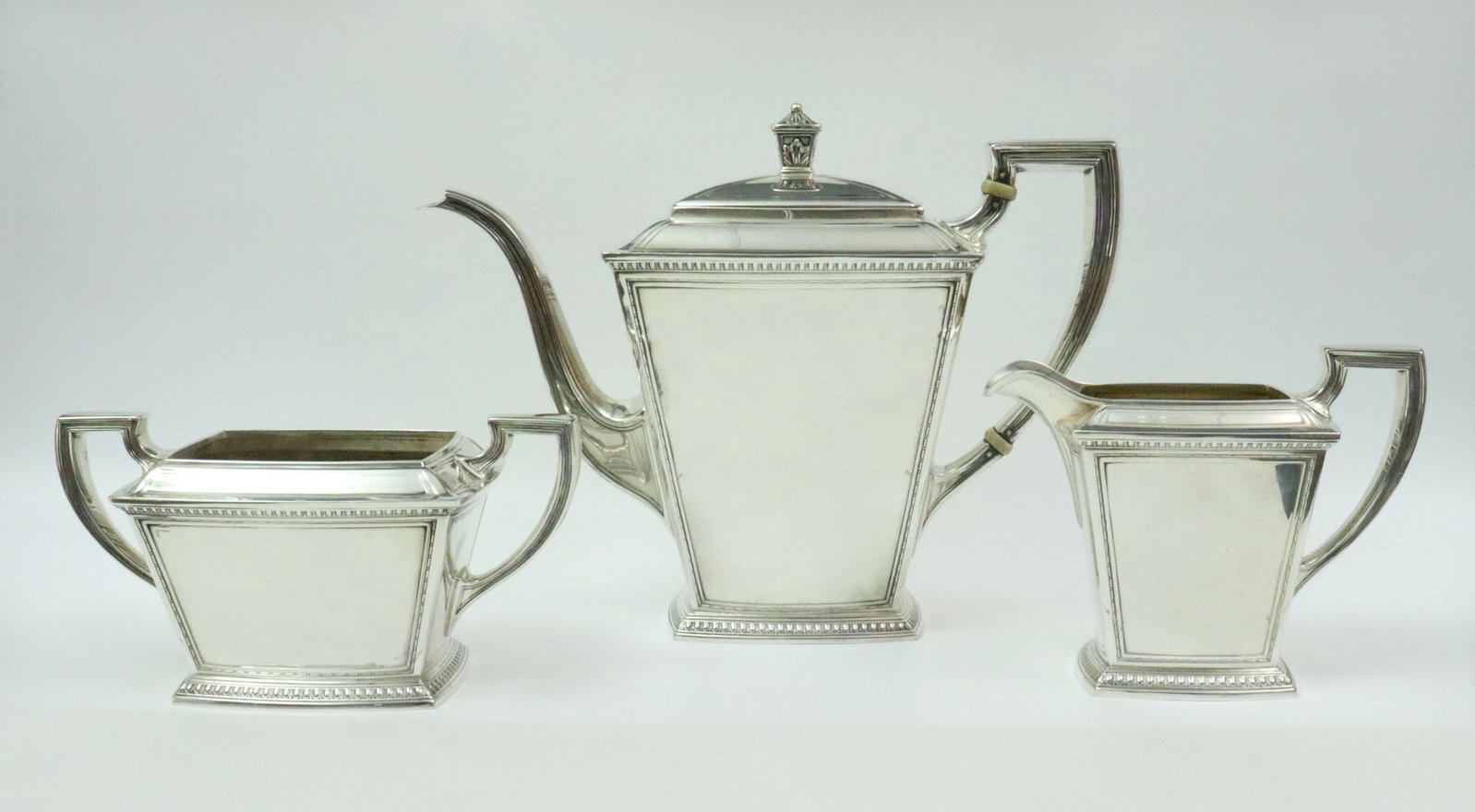 3 PC. INTERNATIONAL SILVER STERLING TEA SERVICE (1 of 1)