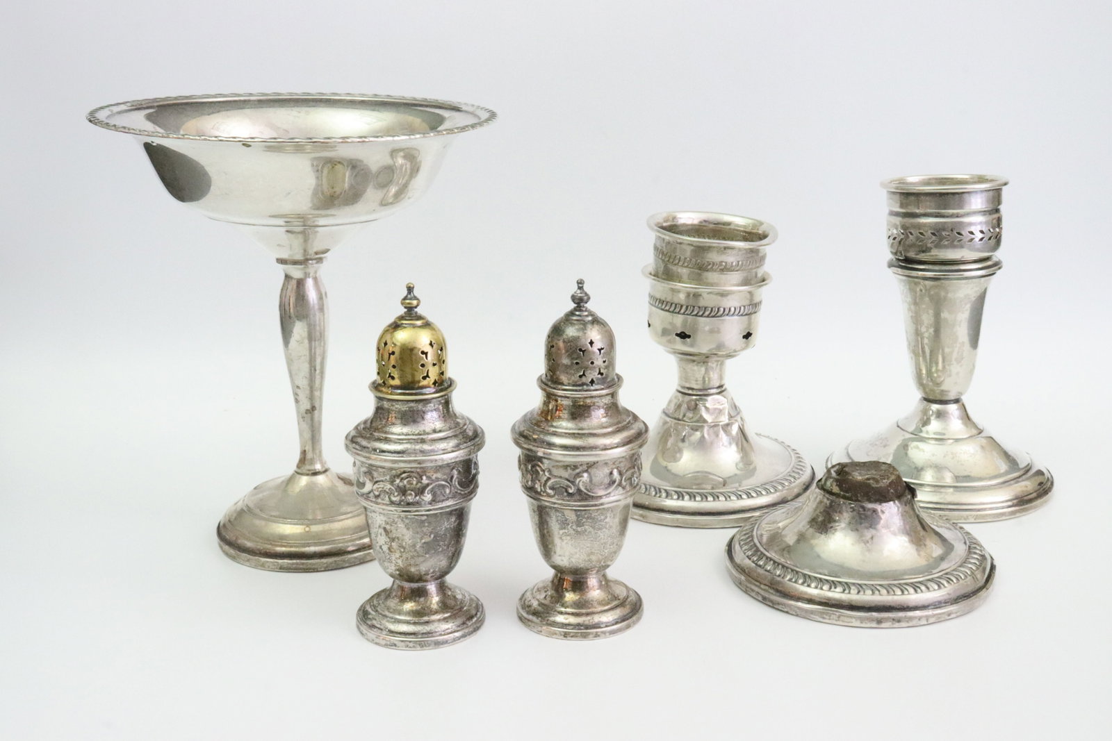 (6) STERLING TABLEWARES INCL. SCRAP (1 of 2)