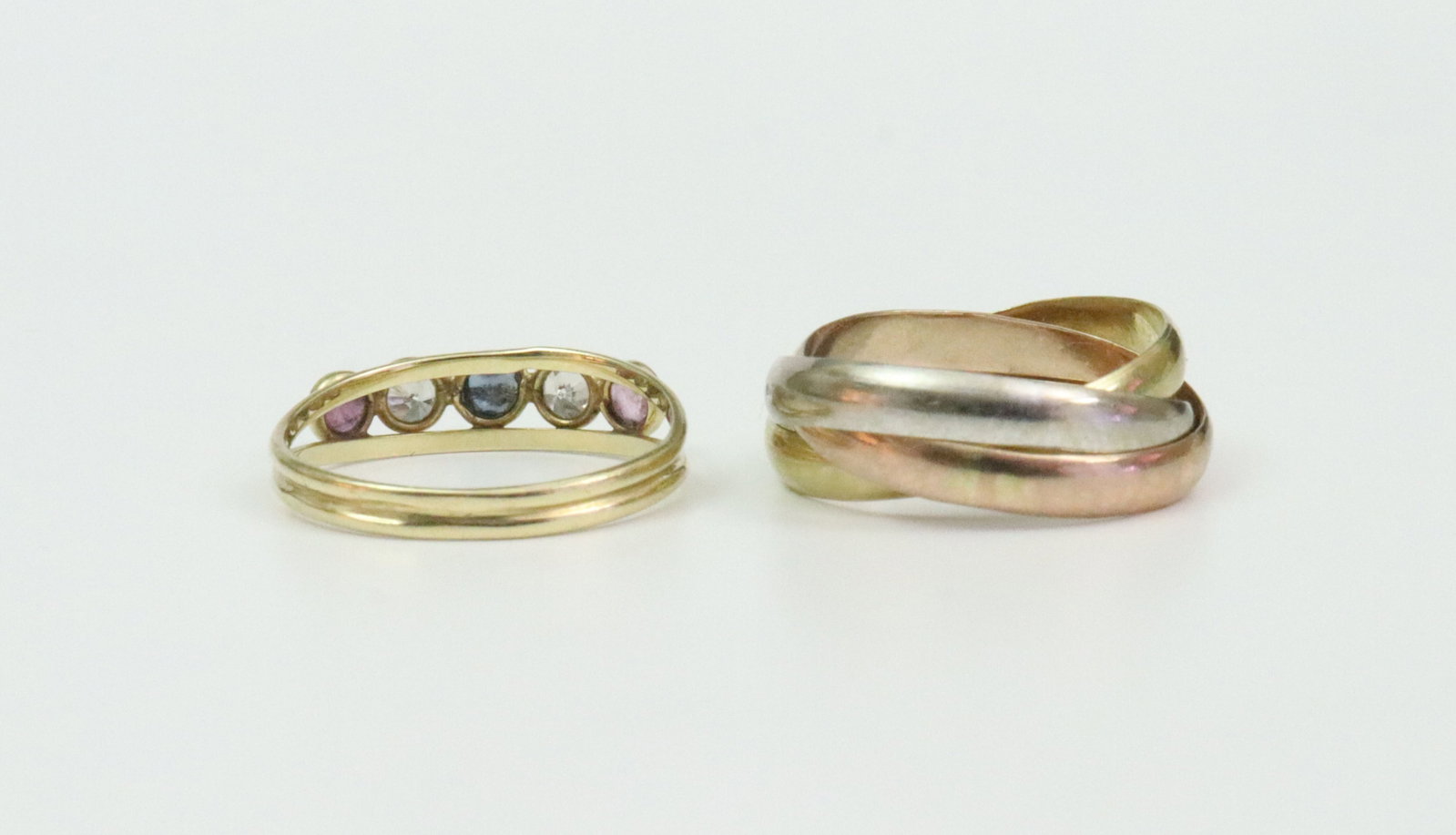 (2) 14K RINGS - 2
