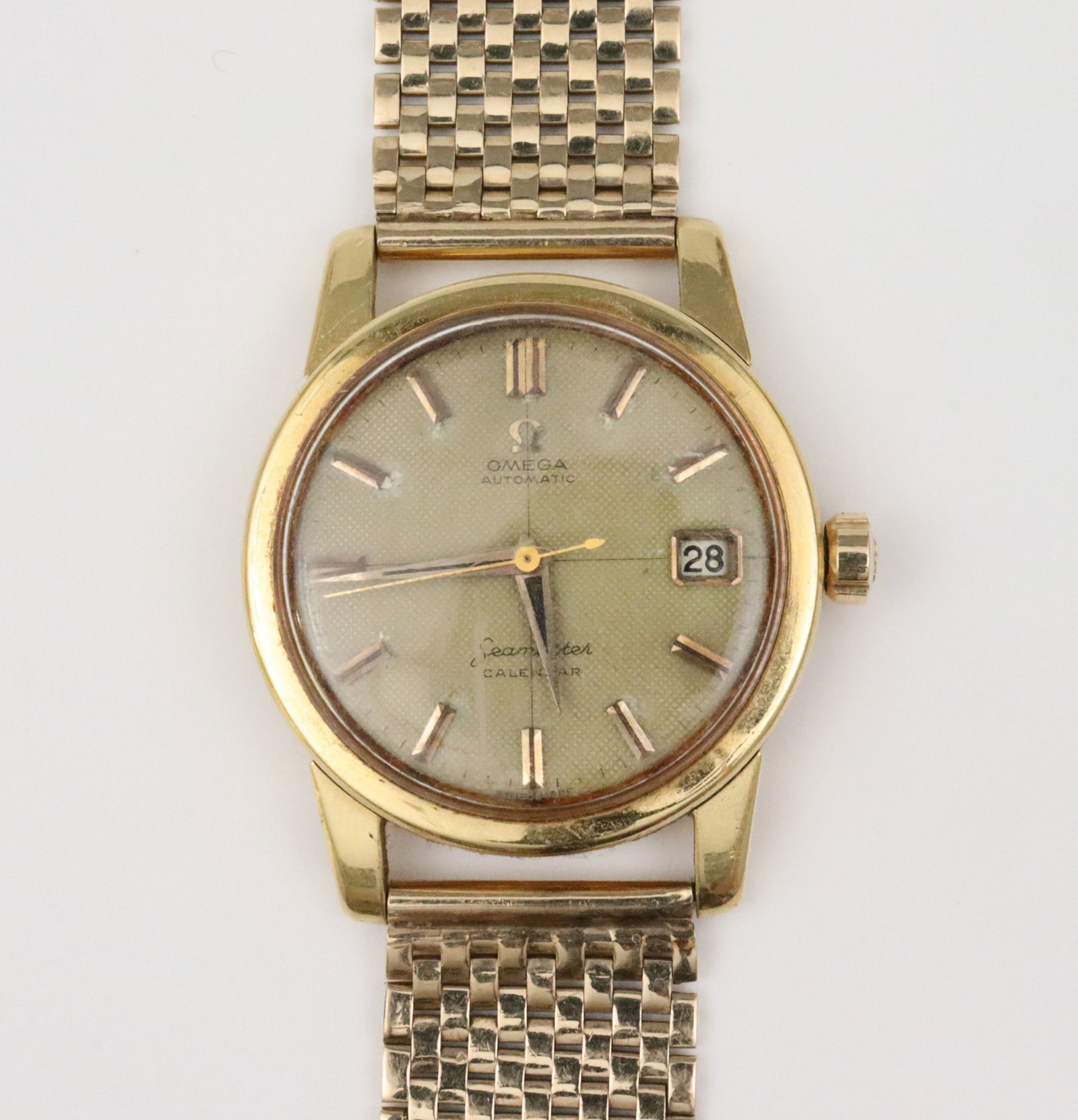 VINTAGE OMEGA SEAMASTER 14K/18K BRACELET WATCH (1 of 6)